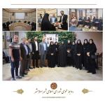 دیدار اعضای شورای دانش آموزی اسلامشهر با شورای اسلامی شهر اسلامشهر
