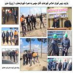 بازدید مشترک رئیس شورای اسلامی شهر و شهردار از پروژه مترو اسلامشهر 
