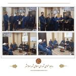  تجلیل رئیس و اعضای شورای اسلامی شهر از محمد حهانگیری، کشتی گیر نوجوان اسلامشهری