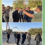 بازدید رئیس کمیسیون خدمات شهری، محیط‌زیست وسلامت شورای اسلامی شهر و شهردار اسلامشهر از روند پیشرفت پروژه کمربندی شمالی