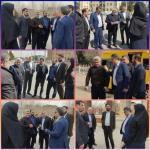 بازدید رئیس و اعضاء شورای اسلامی شهر از پروژه‌های عمرانی سطح منطقه دو 