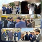 بازدید میدانی اعضای شورای اسلامی شهر اسلامشهر ازپروژه های اجرای منطقه دو